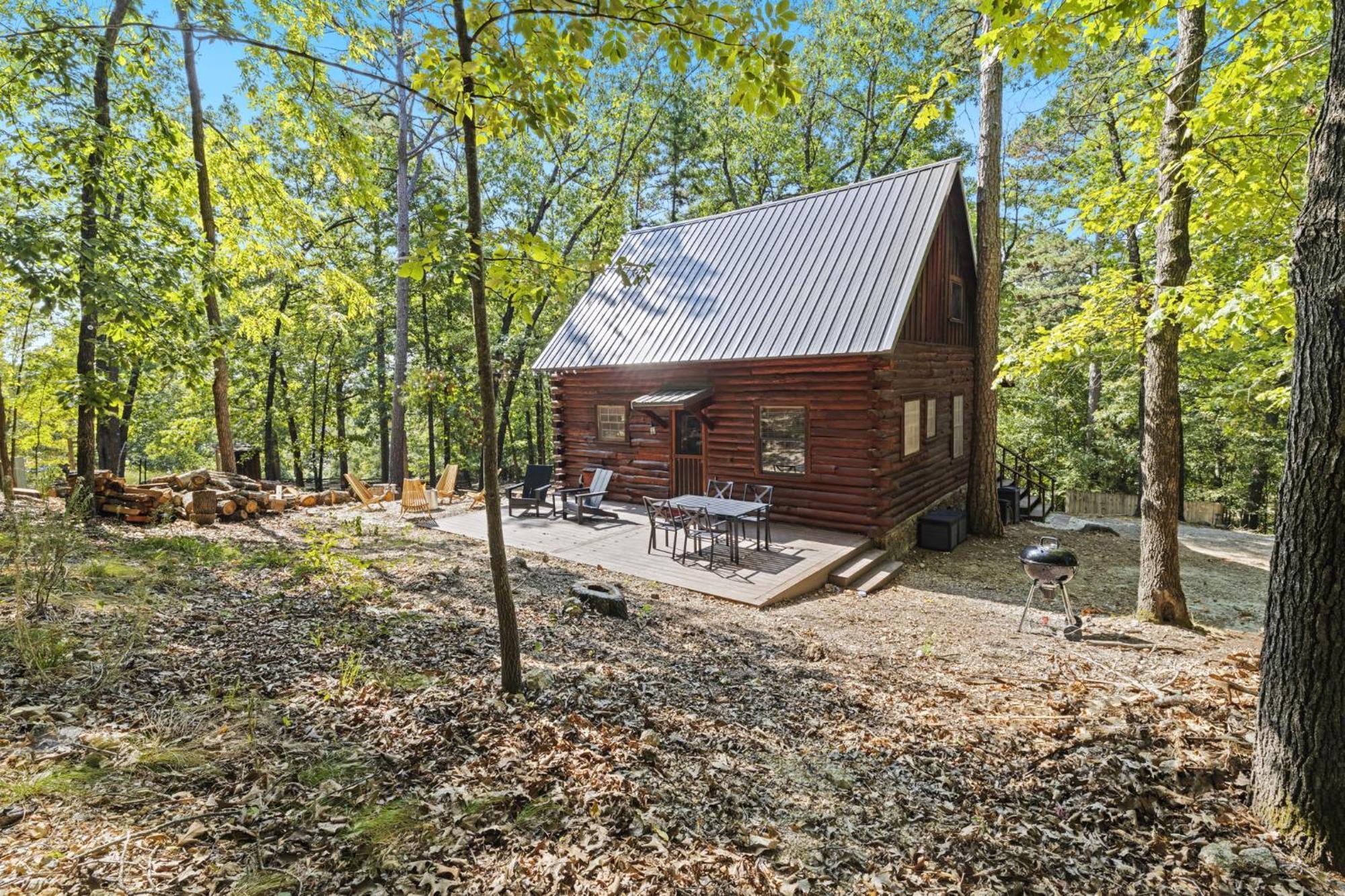 Camp Allswell - Cozy Loft Cabin Getaway - Fireplace Vila Eureka Springs Exterior foto