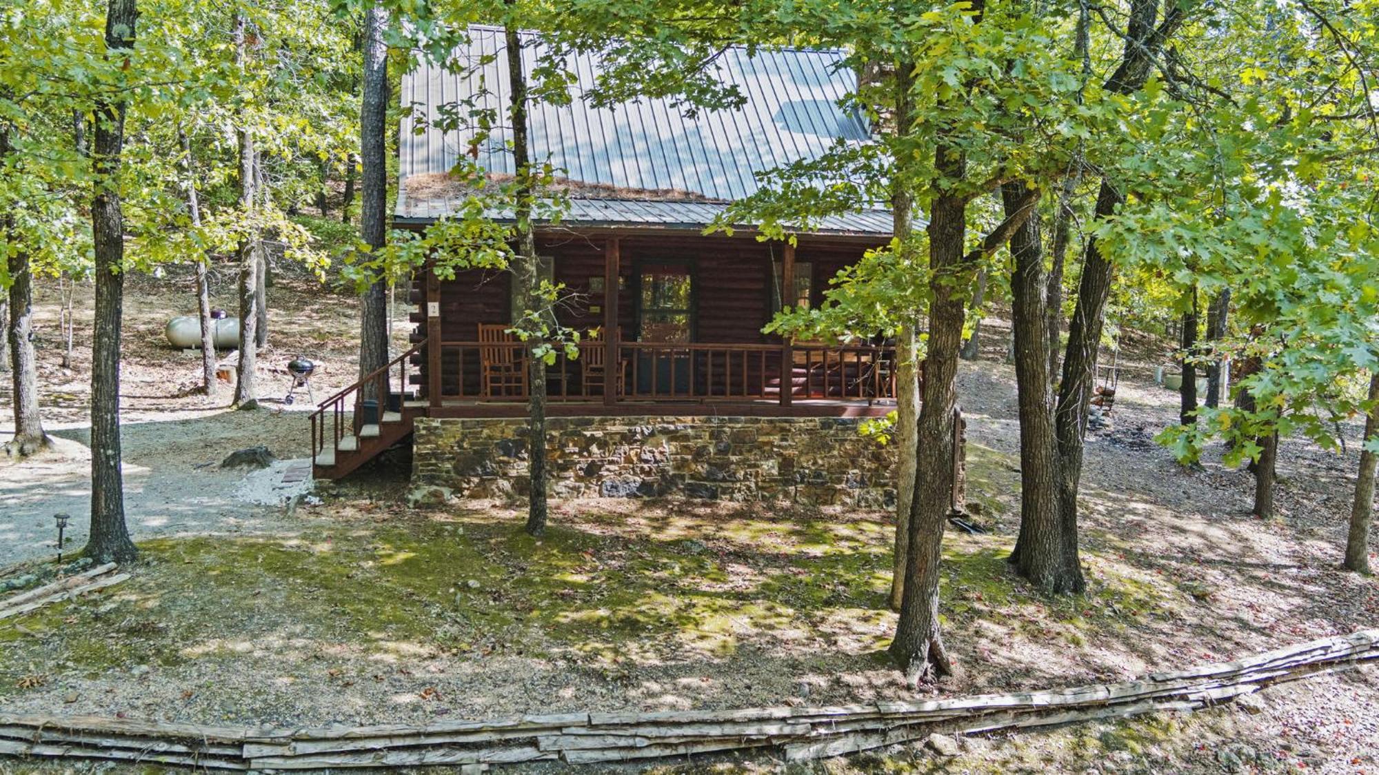 Camp Allswell - Cozy Loft Cabin Getaway - Fireplace Vila Eureka Springs Exterior foto