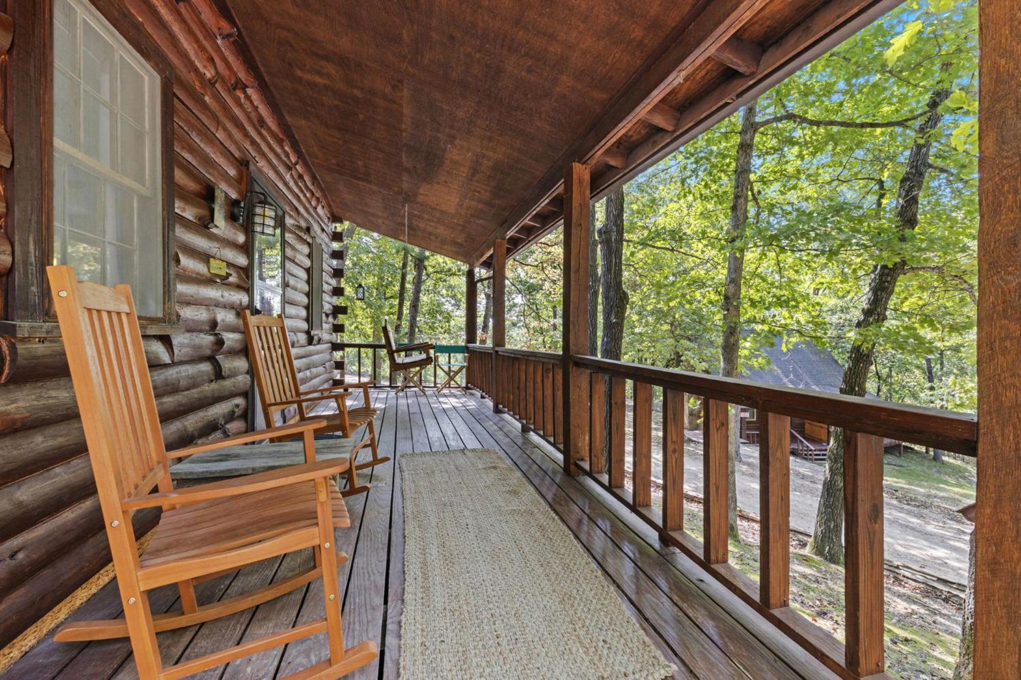 Camp Allswell - Cozy Loft Cabin Getaway - Fireplace Vila Eureka Springs Exterior foto