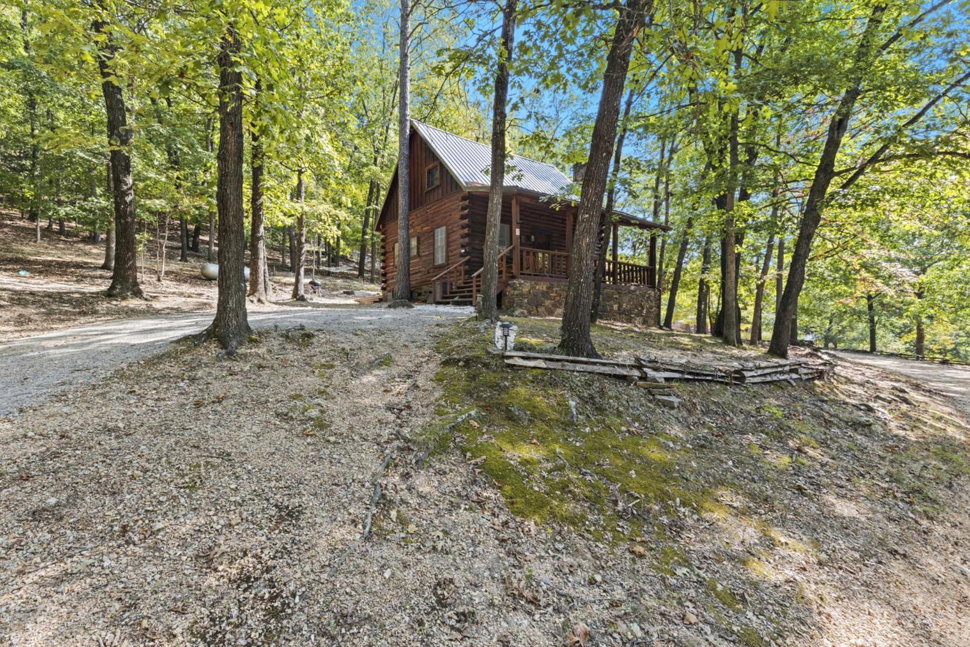 Camp Allswell - Cozy Loft Cabin Getaway - Fireplace Vila Eureka Springs Exterior foto